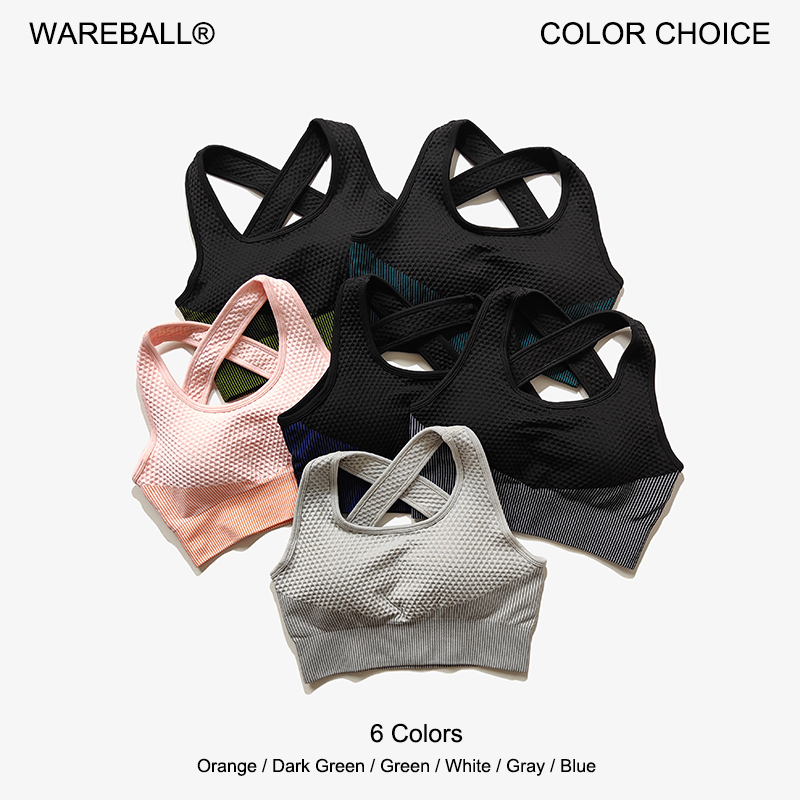 WAREBALL 6 Colors Yoga Sport B - Sports Bra High Impact ulasan dan harga