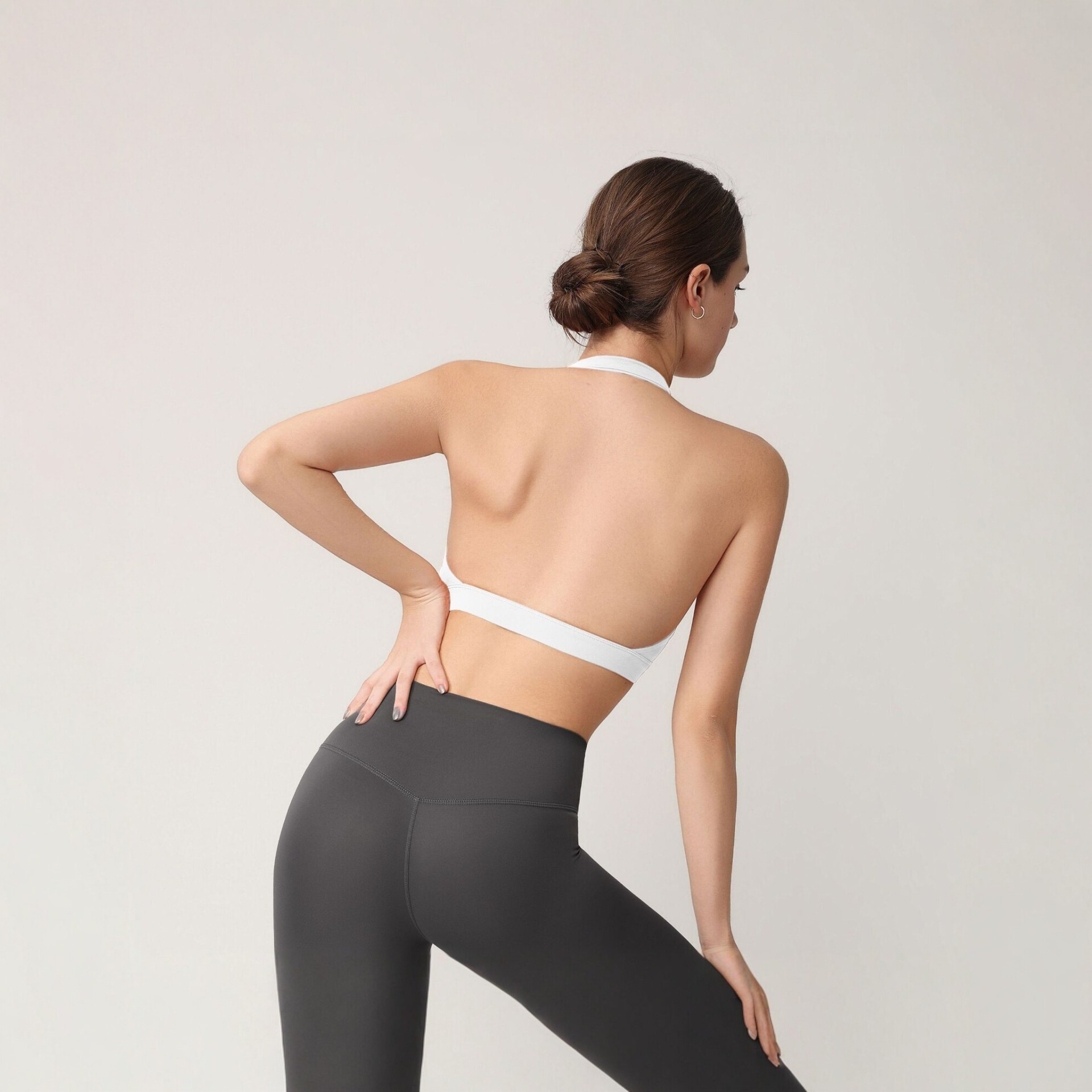 Women's Halter Sports Bra with - Push Up Bra Padded ulasan dan harga