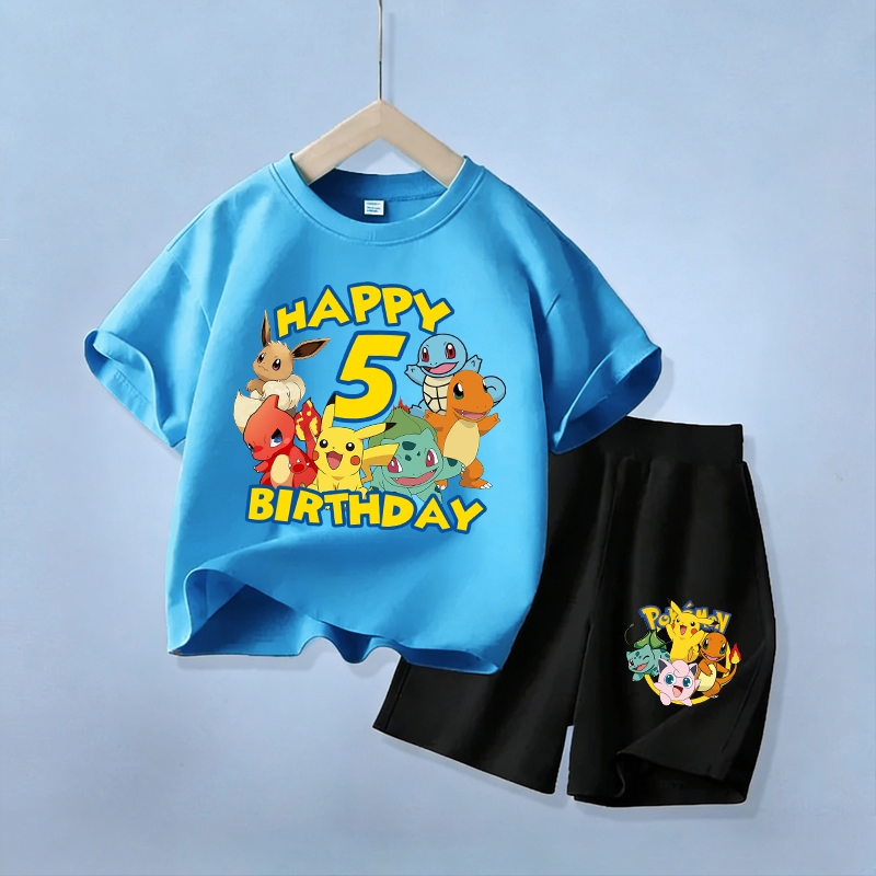Cute Pikachu Birthday Kids Clo - Boyshort Underwear ulasan dan harga