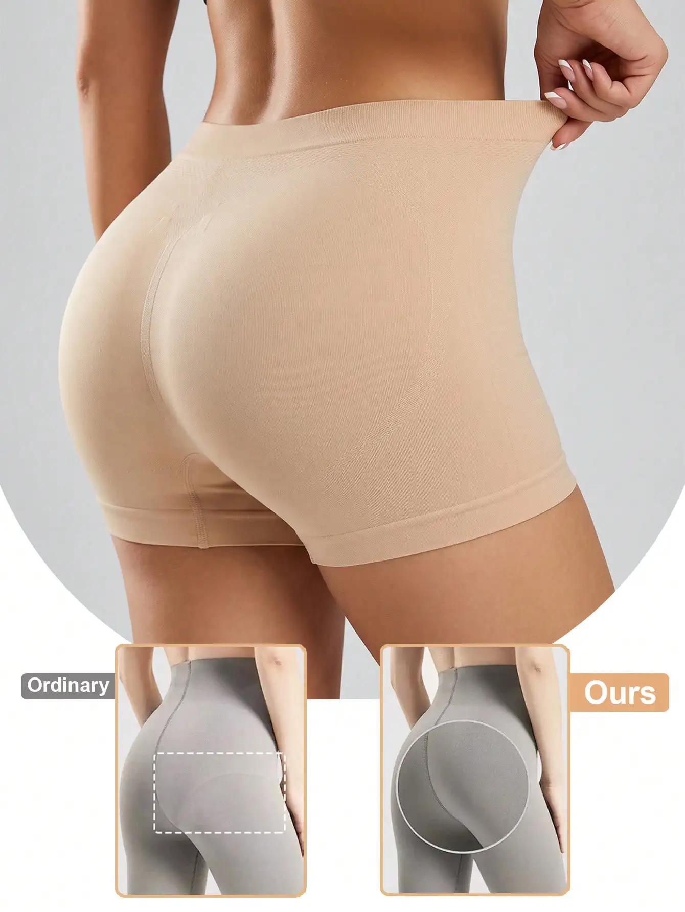 Women's Seamless Body Shaper P - Boyshort Underwear ulasan dan harga